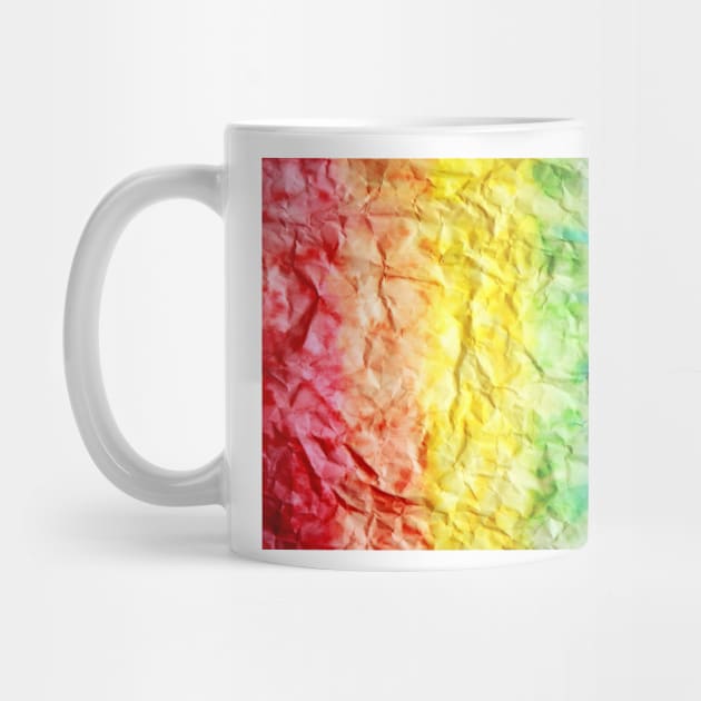 Rainbow design  crumpled effect by djil13